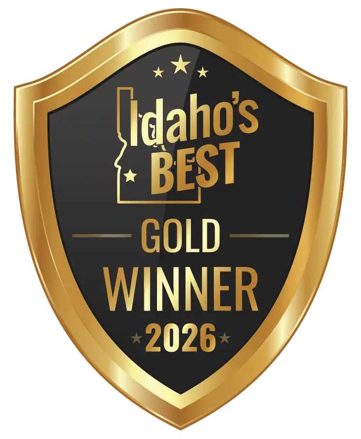 Idaho's Best Gold Winner award badge